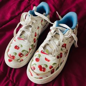 Nike Air force one cherry print